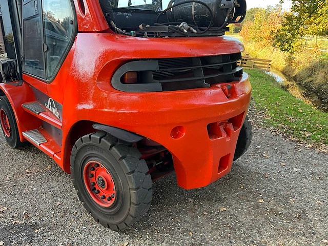 2007 linde h70 t-03 vorkheftruck - afbeelding 8 van  30