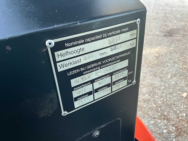 2007 linde h70 t-03 vorkheftruck - afbeelding 20 van  30