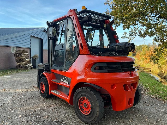2007 linde h70 t-03 vorkheftruck - afbeelding 29 van  30
