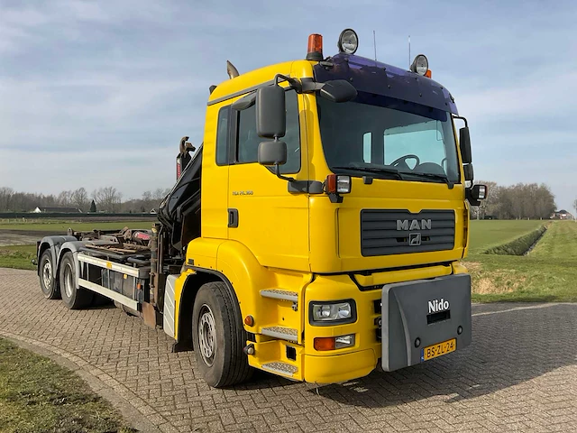 2007 man tga 26.360 6x2-2 bl containerwagen - afbeelding 26 van  31