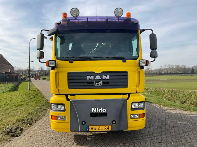 2007 man tga 26.360 6x2-2 bl containerwagen - afbeelding 27 van  31