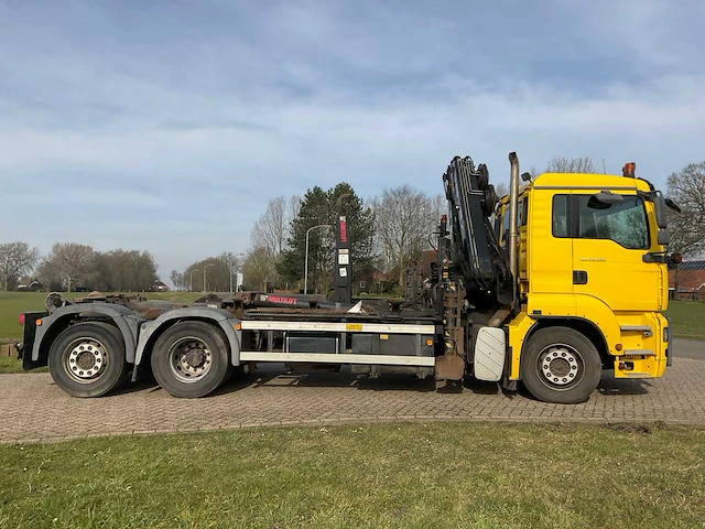 2007 man tga 26.360 6x2-2 bl containerwagen - afbeelding 28 van  31