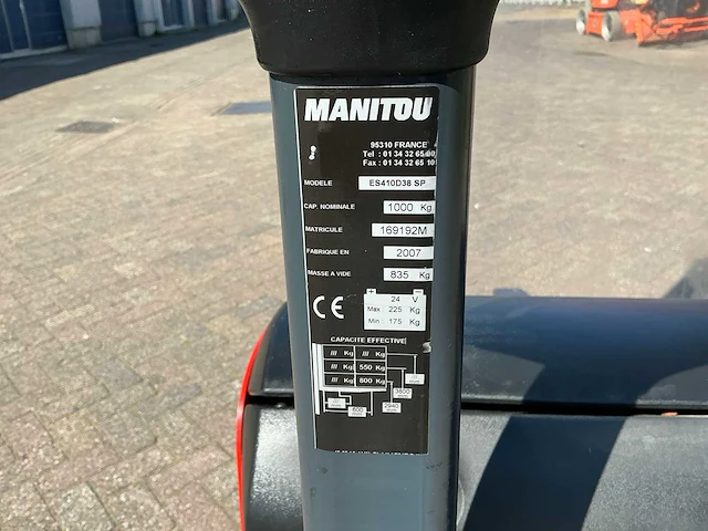 2007 manitou es 410d38sp stapelaar - afbeelding 6 van  14