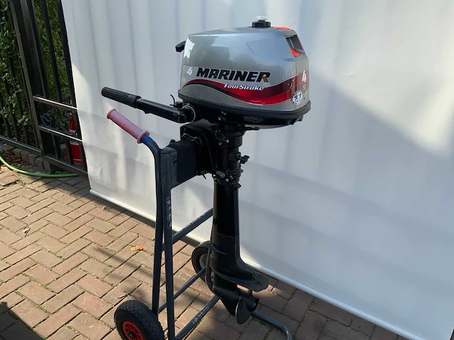 2007 mariner f4sm buitenboordmotor - afbeelding 1 van  8