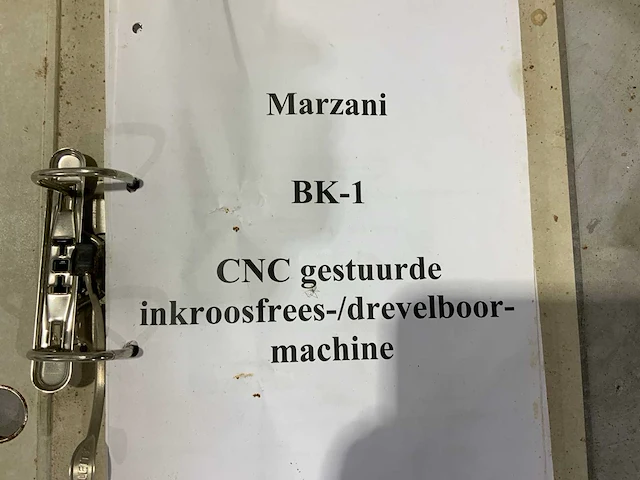 2007 marzani progetti euro bk1 cnc-drevelboor - afbeelding 40 van  51