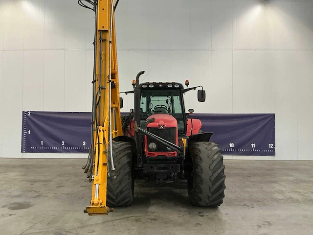2007 massey ferguson 7480 tractor + herder - afbeelding 12 van  29