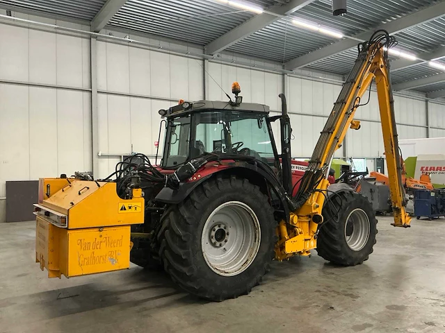 2007 massey ferguson 7480 tractor + herder - afbeelding 25 van  29