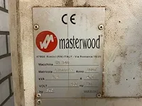 2007 masterwood om 340 kettingfreesmachine - afbeelding 2 van  10