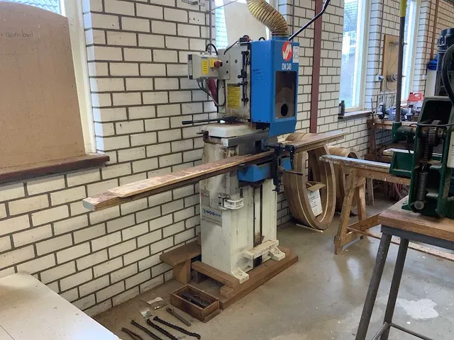 2007 masterwood om 340 kettingfreesmachine - afbeelding 1 van  10