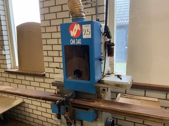 2007 masterwood om 340 kettingfreesmachine - afbeelding 3 van  10