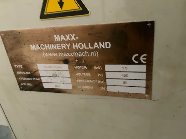 2007 maxx 910sw universele draaibank - afbeelding 11 van  19