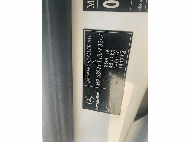 2007 mercedes-benz vito 109 cdi bedrijfswagen 27-vfj-8 - afbeelding 25 van  31