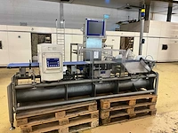 2007 mettler toledo xs 3 cc checkweigher met metaaldetector