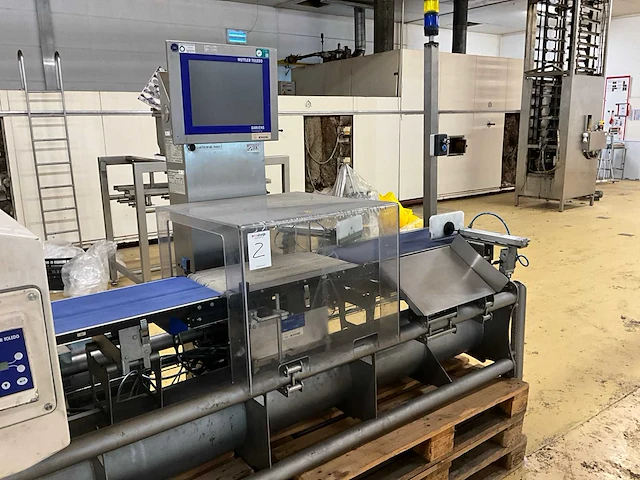 2007 mettler toledo xs 3 cc checkweigher met metaaldetector - afbeelding 6 van  11
