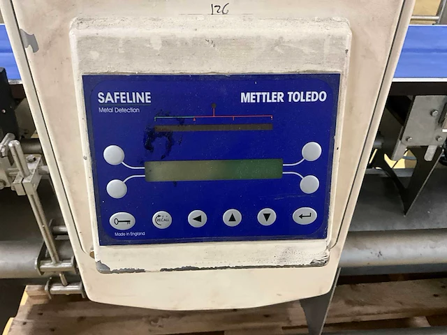 2007 mettler toledo xs 3 cc checkweigher met metaaldetector - afbeelding 11 van  11