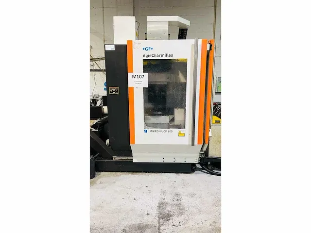 2007 mikron ucp 600 cnc bewerkingscentrum - afbeelding 15 van  16