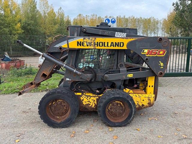 2007 new holland l160 schranklader - afbeelding 1 van  11