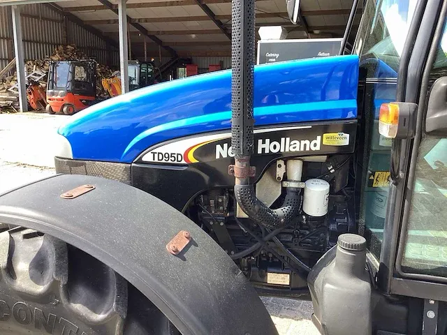 2007 new holland td95d vierwielaangedreven landbouwtractor - afbeelding 11 van  30