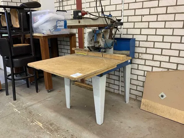 2007 omga radial 600 p3s radiaalafkortzaagmachine - afbeelding 3 van  10