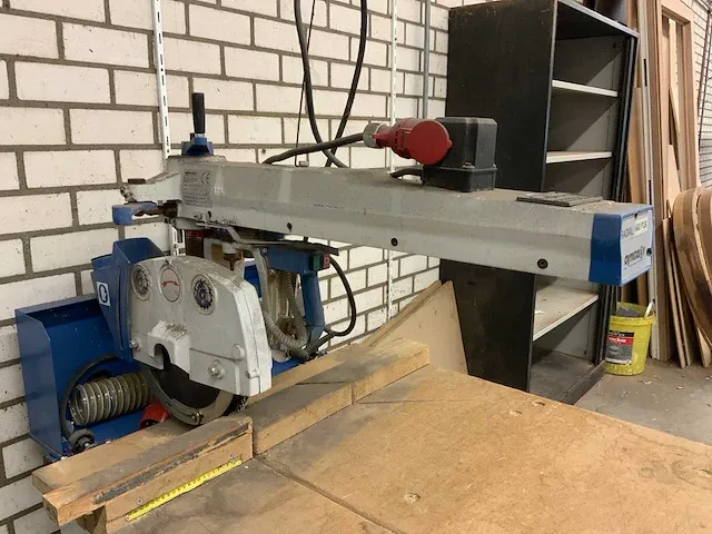 2007 omga radial 600 p3s radiaalafkortzaagmachine - afbeelding 4 van  10