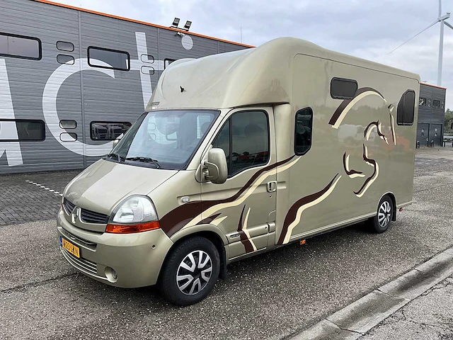 2007 renault master 2.5 dci paardenwagen v-23-lkn - afbeelding 1 van  37