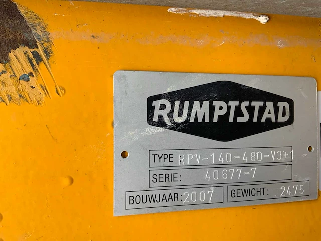 2007 rumpstad rpv 140-480 ploeg - afbeelding 30 van  34