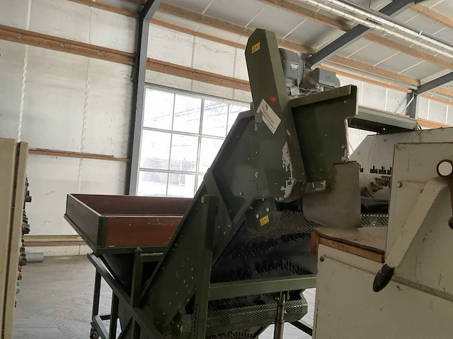 2007 schouten bde 100 opvoerelevator met stortbunker - afbeelding 5 van  15