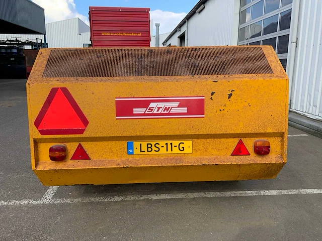 2007 schouten px 1800 gras/bladveegmachine - afbeelding 3 van  17