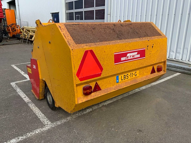 2007 schouten px 1800 gras/bladveegmachine - afbeelding 4 van  17