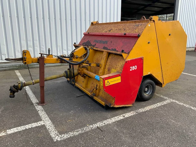 2007 schouten px 1800 gras/bladveegmachine - afbeelding 6 van  17