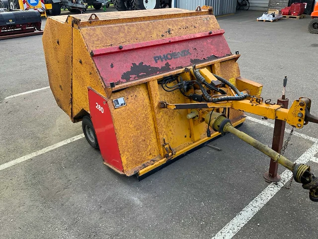 2007 schouten px 1800 gras/bladveegmachine - afbeelding 8 van  17