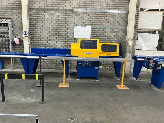 2007 schüco isomat 4 profielwalsmachine (c-465) - afbeelding 12 van  19