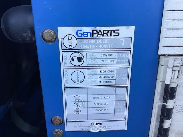 2007 sdmo j66 noodstroomaggregaat - afbeelding 6 van  24