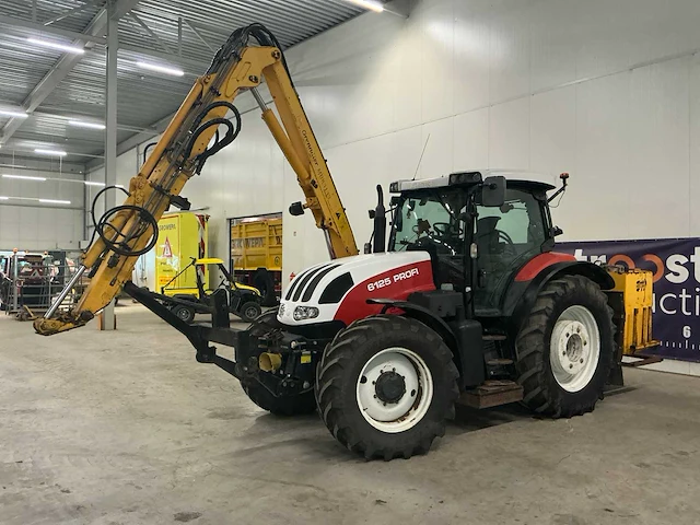 2007 steyr 6125 profi vierwielaangedreven landbouwtractor - afbeelding 1 van  42