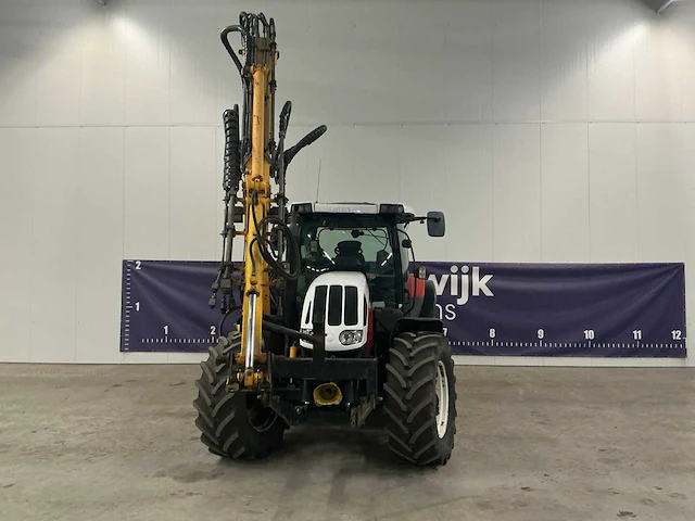 2007 steyr 6125 profi vierwielaangedreven landbouwtractor - afbeelding 12 van  42