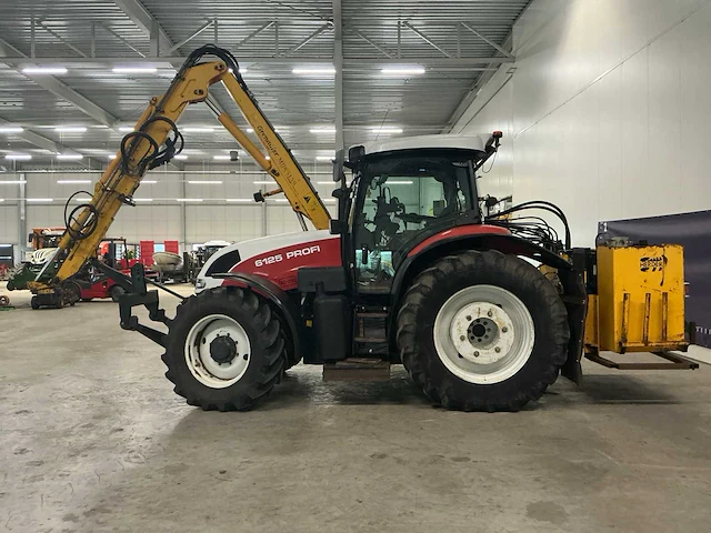 2007 steyr 6125 profi vierwielaangedreven landbouwtractor - afbeelding 42 van  42