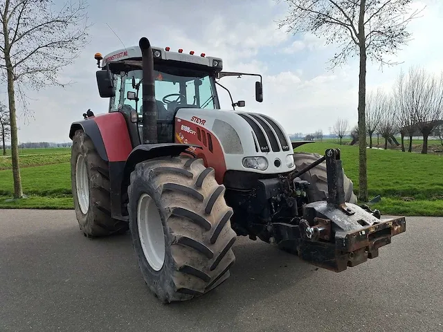 2007 steyr 6195 cvt vierwielaangedreven landbouwtractor - afbeelding 11 van  18