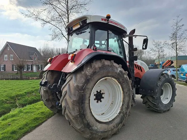 2007 steyr 6195 cvt vierwielaangedreven landbouwtractor - afbeelding 12 van  18