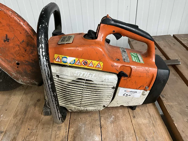 2007 stihl ts400 motorslijper - afbeelding 2 van  8