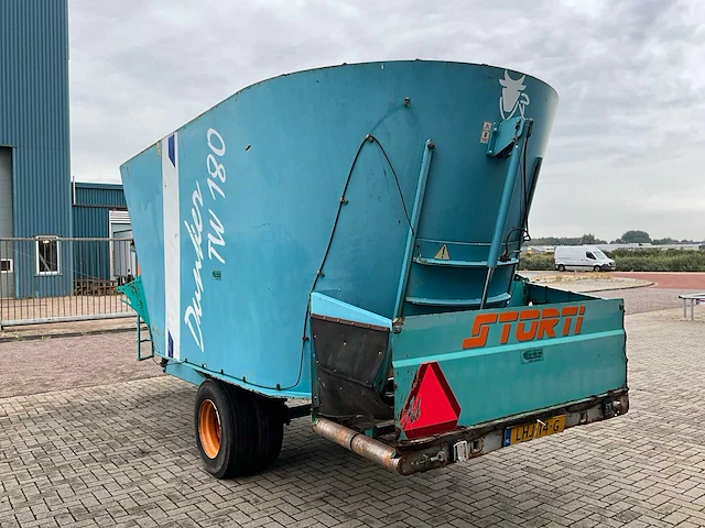 2007 storti dunker tw180 voermengwagen - afbeelding 22 van  25