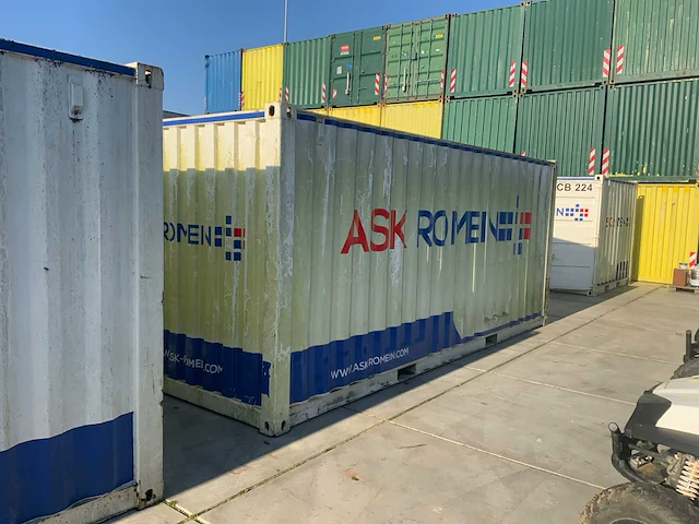 2007 taicang cimc container co 20ft zeecontainer - afbeelding 4 van  10