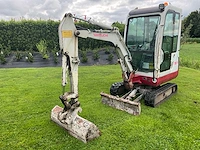 2007 takeuchi tb016 minigraafmachine - afbeelding 2 van  33