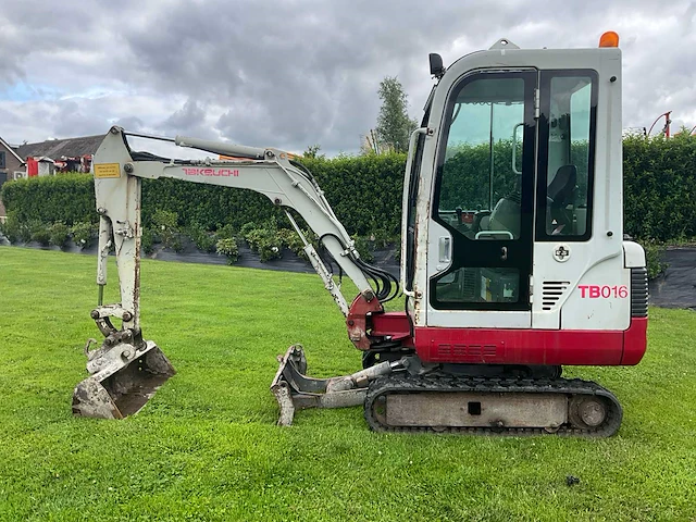 2007 takeuchi tb016 minigraafmachine - afbeelding 29 van  33