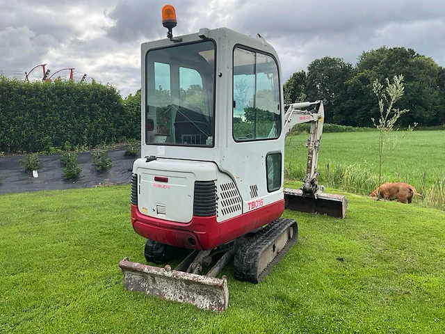 2007 takeuchi tb016 minigraafmachine - afbeelding 31 van  33