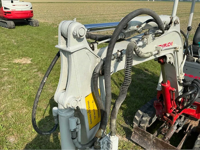 2007 takeuchi tb108 rupsgraafmachine - afbeelding 2 van  29