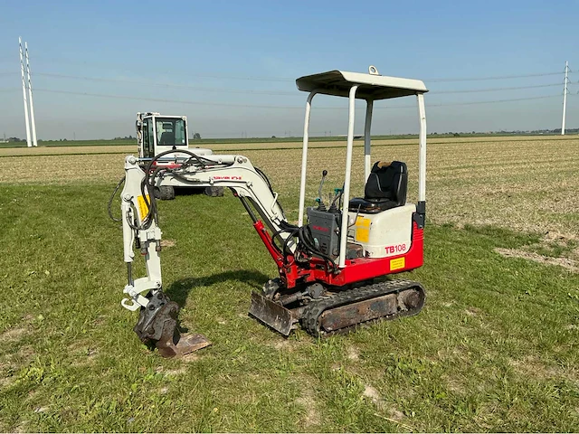 2007 takeuchi tb108 rupsgraafmachine - afbeelding 12 van  29