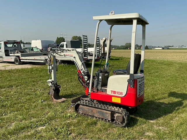 2007 takeuchi tb108 rupsgraafmachine - afbeelding 23 van  29