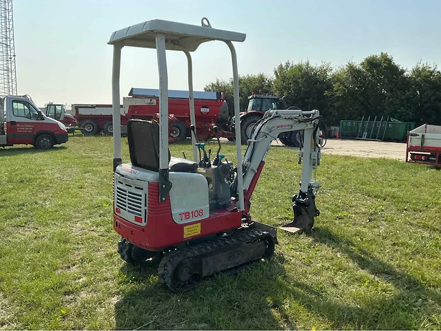 2007 takeuchi tb108 rupsgraafmachine - afbeelding 25 van  29