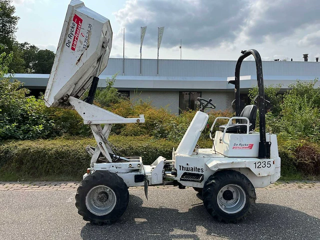 2007 thwaites 1.5 ton high tip dumper - afbeelding 1 van  16