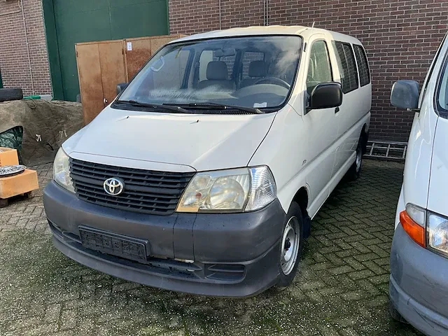 2007 toyota hiace 2,5 d-4d kwb 8 pers bedrijfswagen - afbeelding 1 van  6
